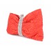 Evening Bag - Quilted Roses - Red - BG-7202S-RD